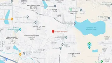 Location of Confident Sri Balaji Residency - Image 130599