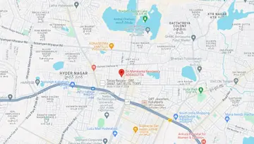 Location of Confident Sri Manikanta Residency - Image 130607