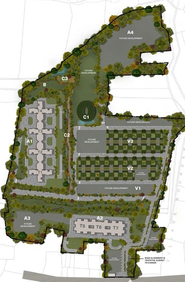 Master Plan of Total That Quiet Earth in Hennur Road, Bangalore - Image 130647