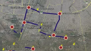 Location of Pyramid Mega City - Image 130629