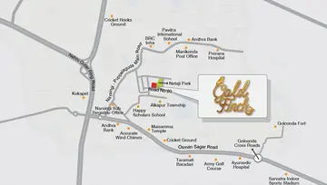Location of Fortune Gold Finch - Image 130673