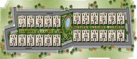 Master Plan of Vedic IVY Greens in Rajarhat, Kolkata - Image 170990