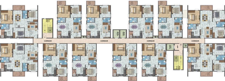 Floor Plan of Trifecta Bueno in Chikkakannalli, Bangalore - Image 130724