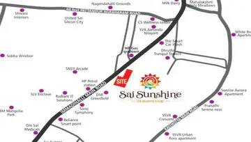 Location of Sree Sai Sunshine - Image 130750