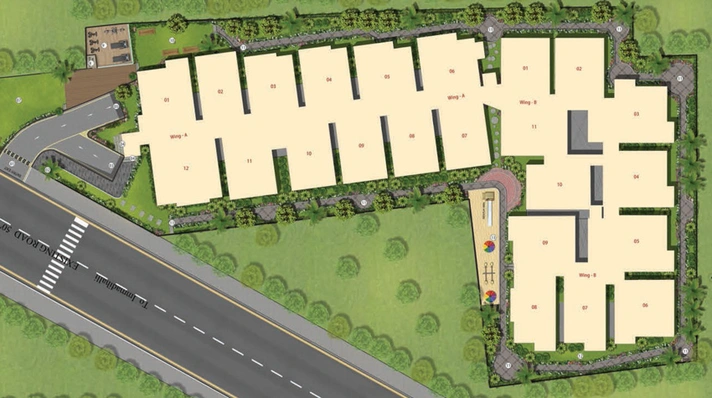 Master Plan of Sree Sai Sunshine in Whitefield, Bangalore - Image 130752