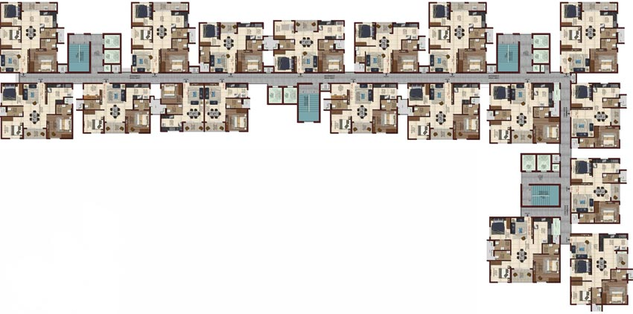 Floor Plan of Trifecta Vanto in Chikkakannalli, Bangalore - Image 130763