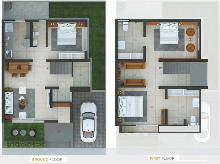 3 BHK House/Villa in Royal Serenity in Dholka, Ahmedabad - Image 660681