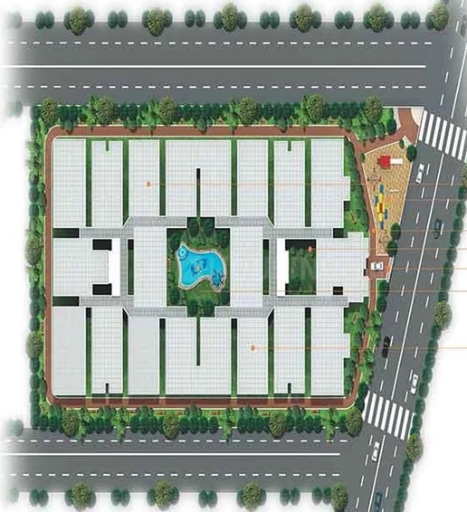 Master Plan of Adithya Desai Orchid in Whitefield, Bangalore - Image 130863