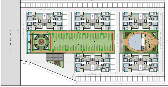 Master Plan of Shiven Florenza in Palanpur, Surat - Image 92350