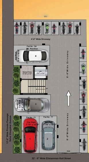 Master Plan of Sai Mukthi in Adyar, Chennai - Image 130968