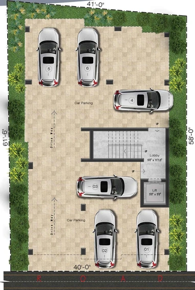 Master Plan of Akshitha Litish Nivas in Chitlapakkam, Chennai - Image 131010