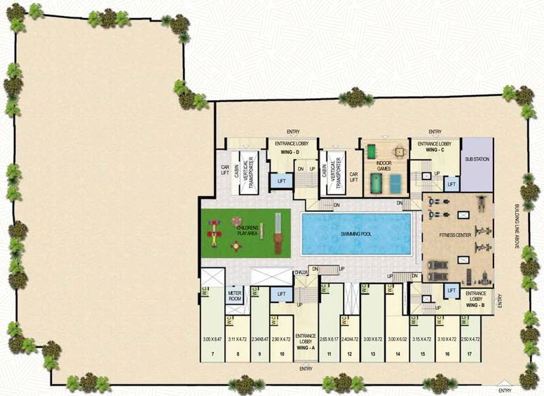 Master Plan of Ambit Vista in Santacruz East, Mumbai - Image 92214