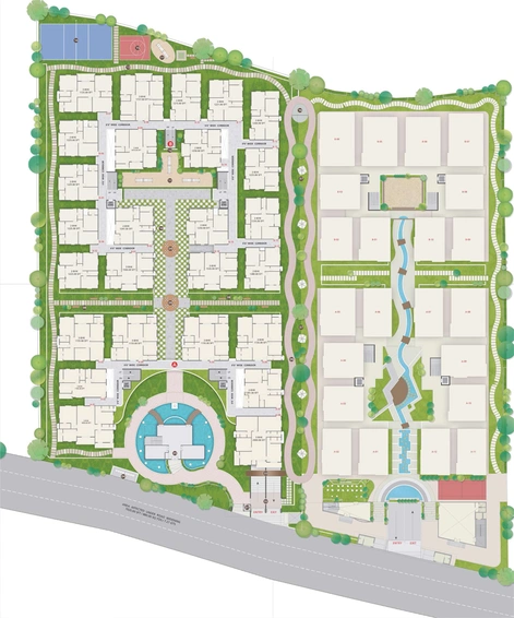 Master Plan of Giridhari Murari in Kismatpur, Hyderabad - Image 131168