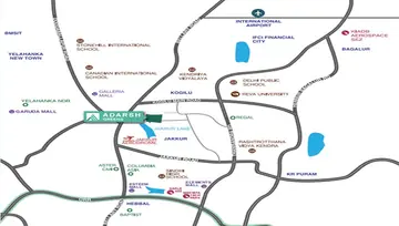 Location of Adarsh Gardens Phase 1 - Image 131180