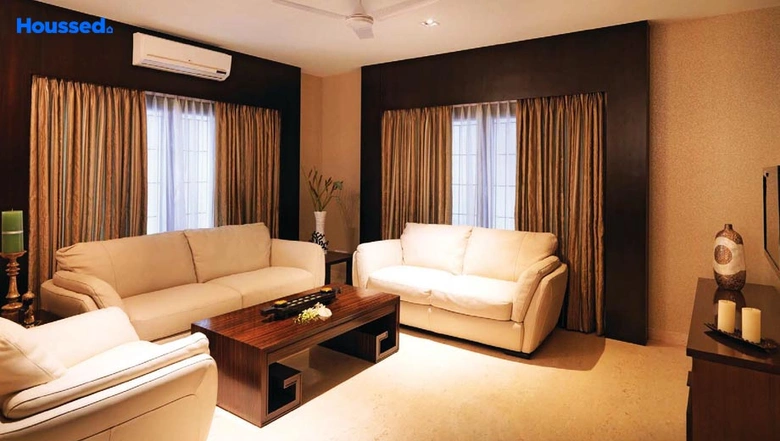 Living Room of Adarsh Palm Retreat Villas in Bellandur, Bangalore - Image 131228