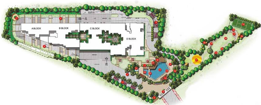 Master Plan of Adarsh Premia in Banashankari, Bangalore - Image 131241