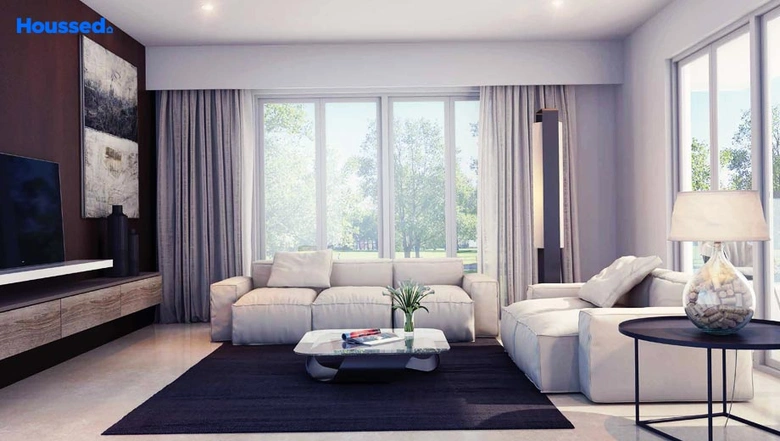 Living Room of Adarsh Wisteria in Hennur Road, Bangalore - Image 131268