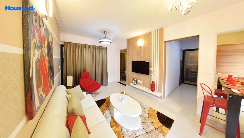 Living Room of Ajmera Lugaano in Yelahanka, Bangalore - Image 131296