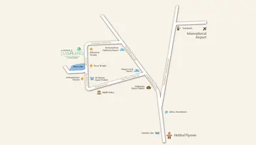 Location of Ajmera Lugaano - Image 131292