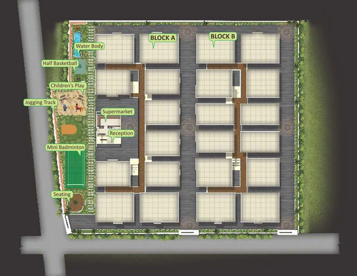 Master Plan of Saanvee Civitas in Sanath Nagar, Hyderabad - Image 131306