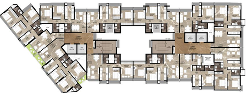Floor Plan of Jaydeep Elanza in Chembur West, Mumbai - Image 91961