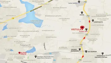 Location of Alpine Vistula - Image 131366
