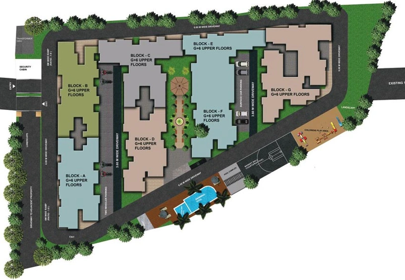 Master Plan of Concorde Epitome in Electronic City, Bangalore - Image 131465