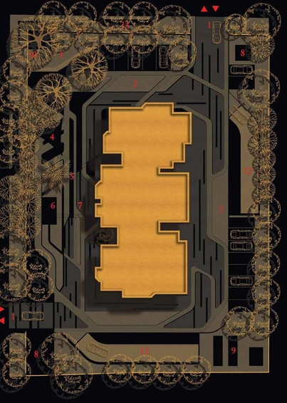 Master Plan of Concorde Luxepolis in Basavanagudi, Bangalore - Image 131478
