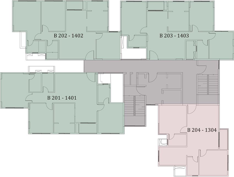 Floor Plan of Concorde Mayfair in Yelahanka, Bangalore - Image 131487