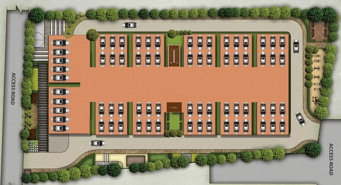 Master Plan of RK Royal Palms in Subramanyapura, Bangalore - Image 131495