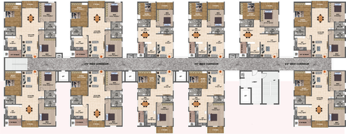 Floor Plan of Venkatadri Vajra S Abode in Kukatpally, Hyderabad - Image 131552
