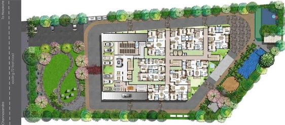 Master Plan of Cynosure Whitespaces in Whitefield, Bangalore - Image 131562