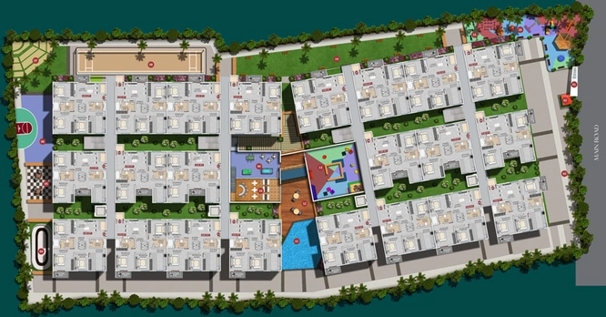 Master Plan of Vasudha Parkone in Uttarahalli, Bangalore - Image 131567