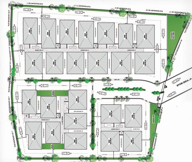 Master Plan of Gokuls Nandanam in Bachupally, Hyderabad - Image 131598