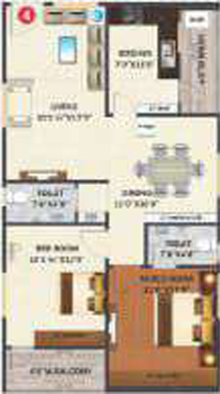 2 BHK Flat in SBSV Avataar in Chandanagar, Hyderabad - Image 803537