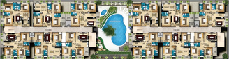 Floor Plan of DS MAX Skyscape in Rampura, Bangalore - Image 131697
