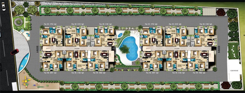 Master Plan of DS MAX Skyscape in Rampura, Bangalore - Image 131698