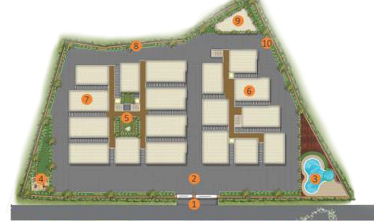 Master Plan of Sunshine Ecopolis in Kokapet, Hyderabad - Image 131775