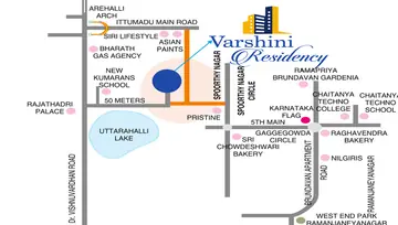 Location of Varshini Residency - Image 136161