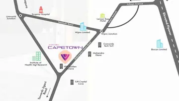 Location of Jhanavi Capetown - Image 131829