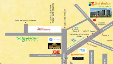 Location of SRI Infra Heights - Image 132004