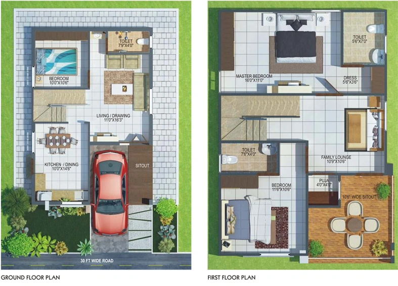 3 BHK House/Villa in Laxmi GVMR Crown Imperial in Kompally, Hyderabad - Image 803618