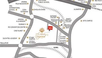 Location of Laxmi GVMR Crown Imperial - Image 131847