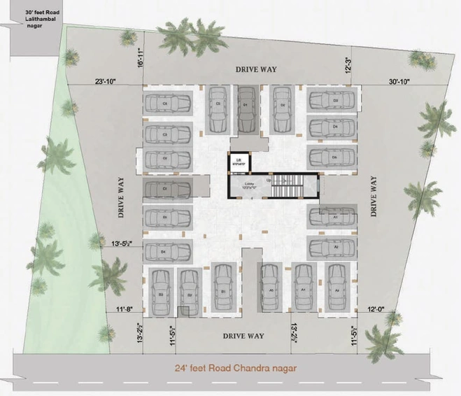 Master Plan of Sree Sai Tulive in Mugalivakkam, Chennai - Image 131866