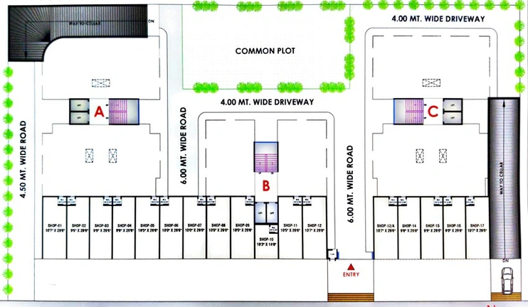 Master Plan of Shree Mahavir Status in Vastral, Ahmedabad - Image 92550