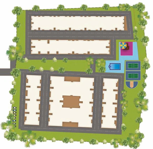 Master Plan of Icon Happy Living in Electronic City, Bangalore - Image 131967