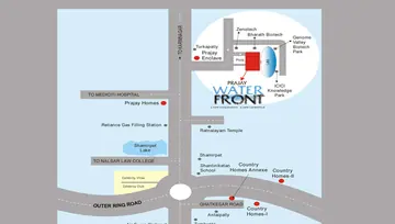 Location of Prajay Water Front - Image 132017