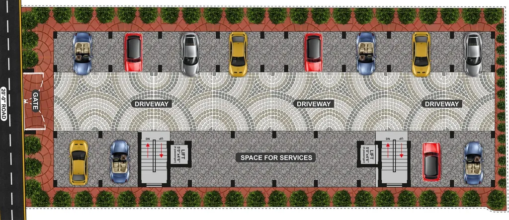 Master Plan of Aanirudh Sriranga Paduka in West Mambalam, Chennai - Image 132098