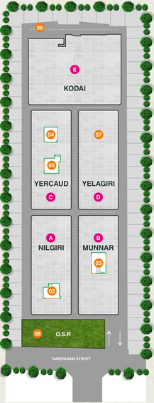 Master Plan of RCC Sierra in Mangadu, Chennai - Image 132150