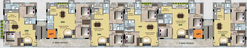 Floor Plan of Sri Rathis Luxury in Kolathur, Chennai - Image 132181